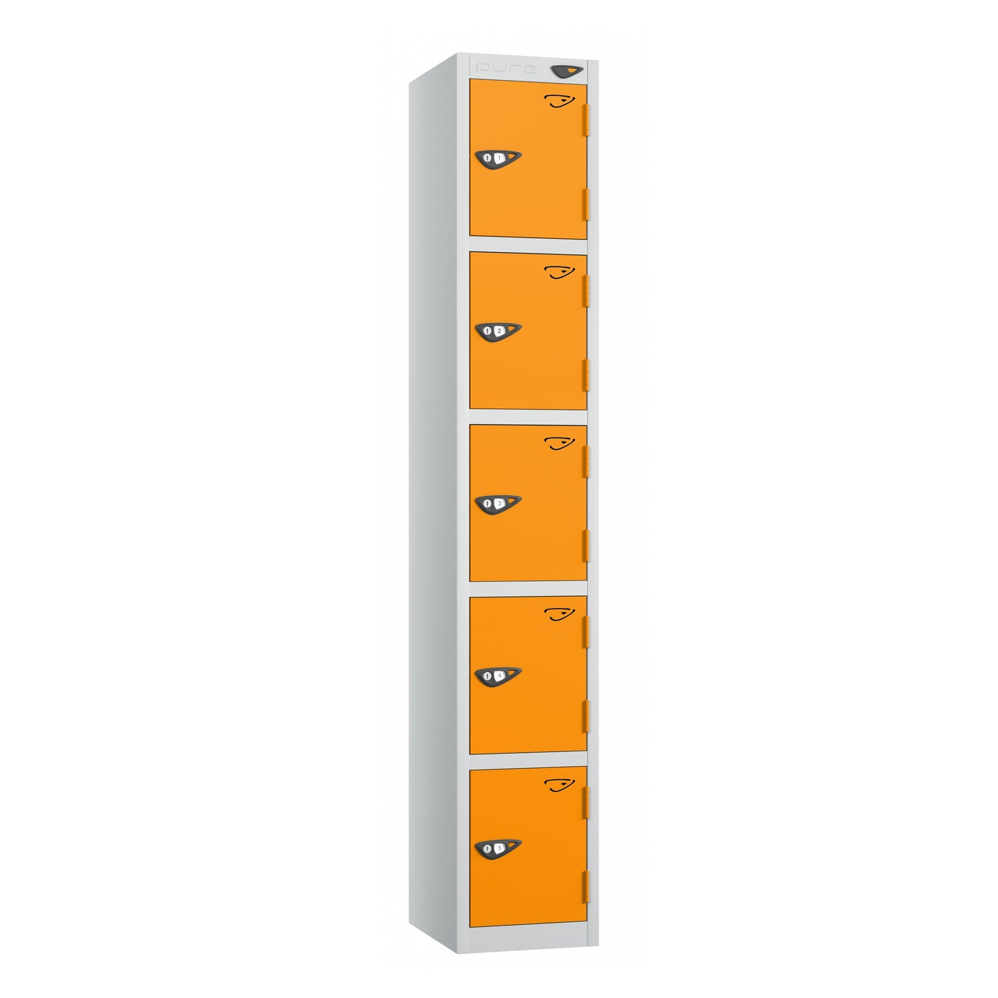 Pure Prime 5 Door Locker H1800xW300xD450mm
