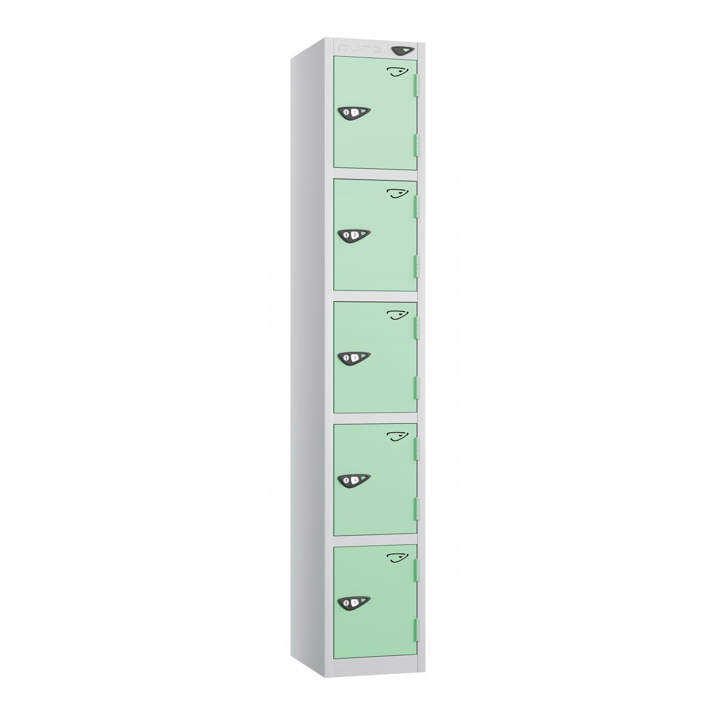 Pure Prime 5 Door Locker H1800xW300xD450mm