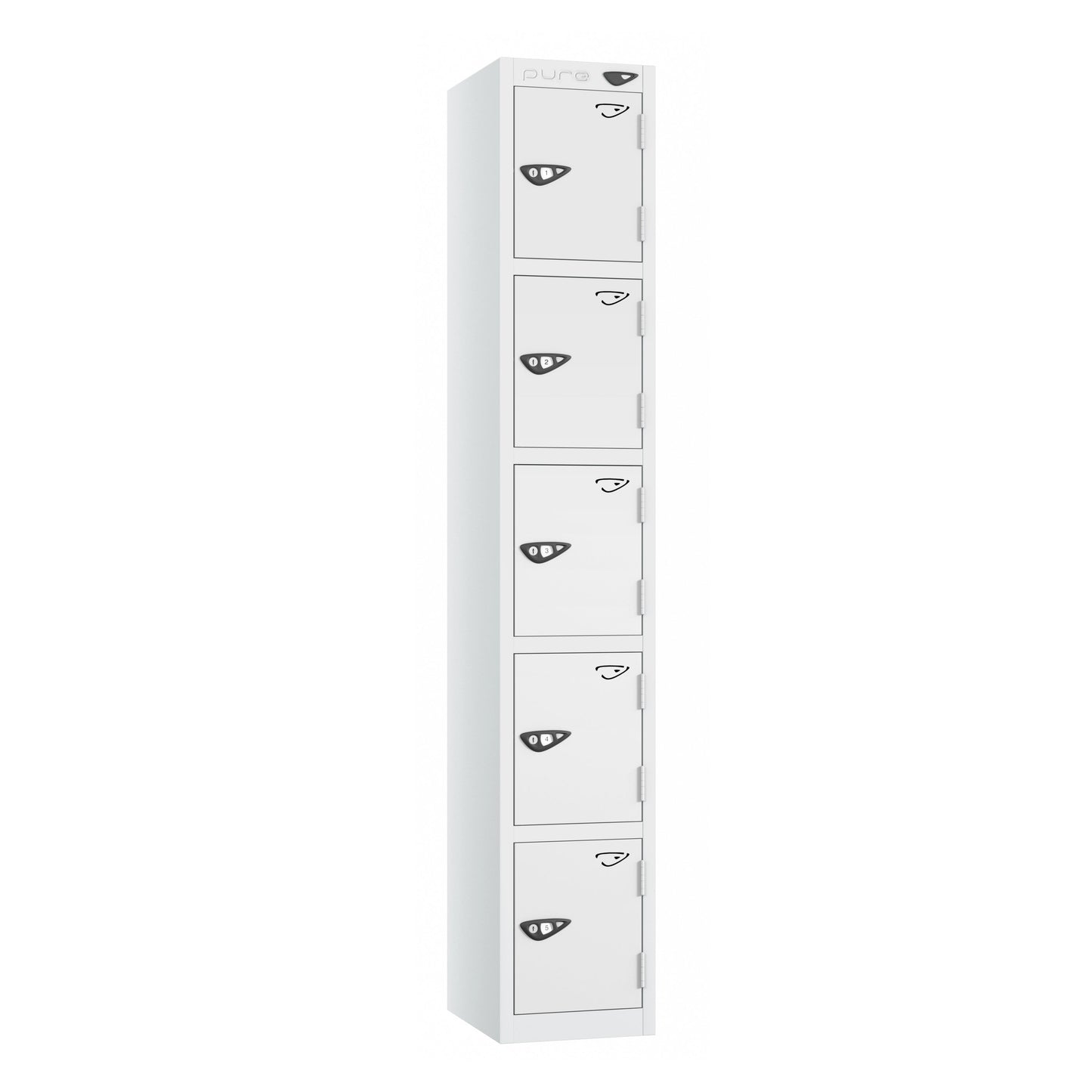 Pure Prime 5 Door Locker H1800xW300xD380mm