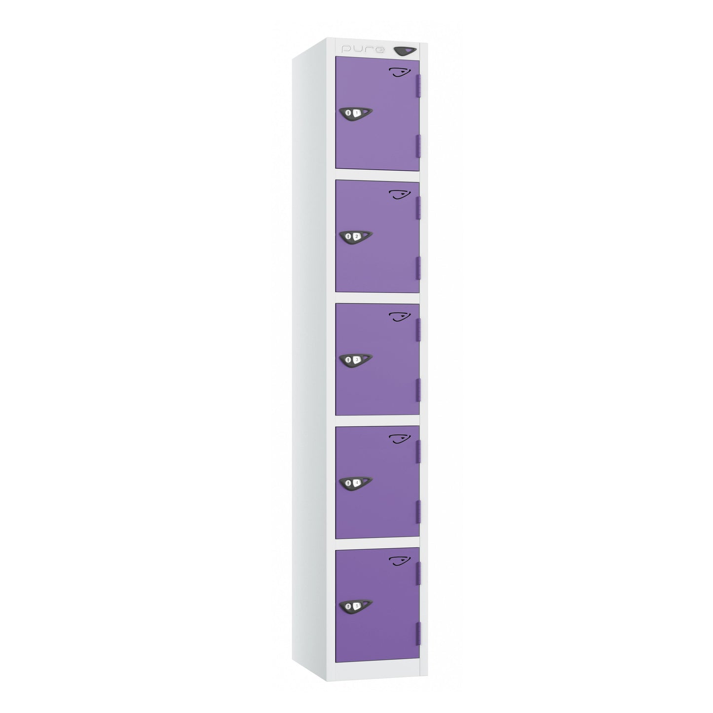 Pure Prime 5 Door Locker H1800xW300xD450mm