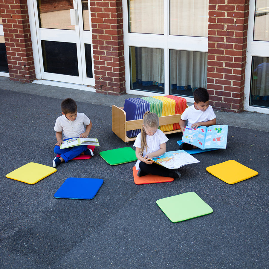 Rainbow™ Square Mats (Pack of 32) & Tuf 2™ Trolley BN0107-N MB31636
 15