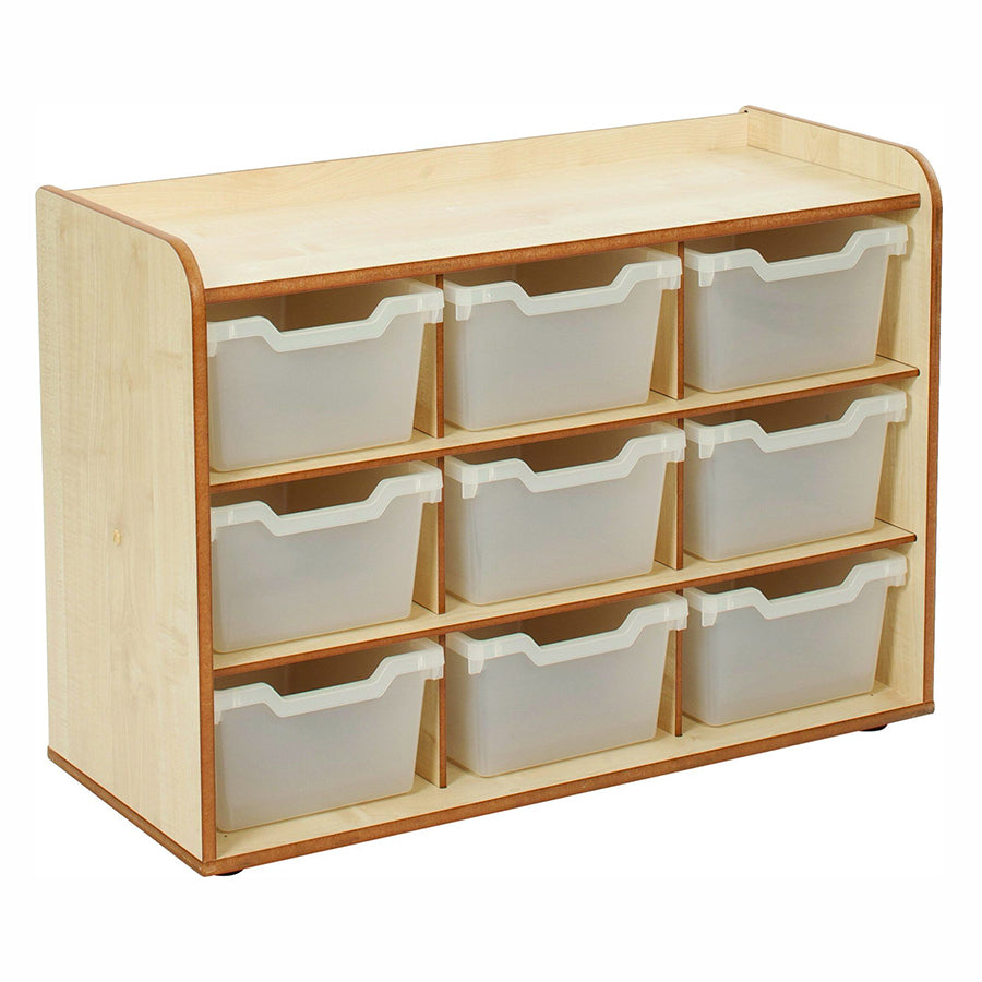 3 x 3 Tray Unit with Clear Trays