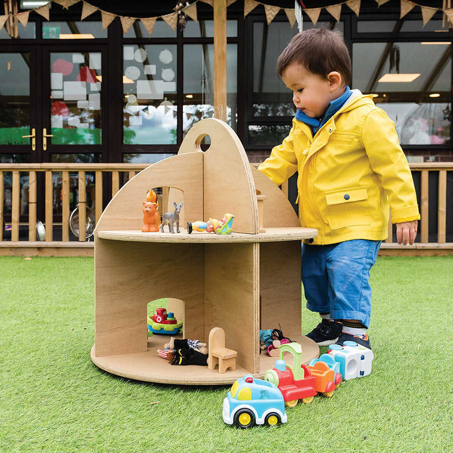 Outdoor Dolls House Oak