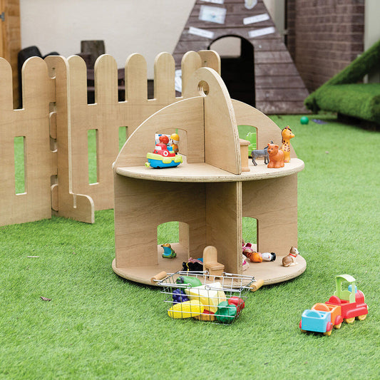 Outdoor Dolls House Oak