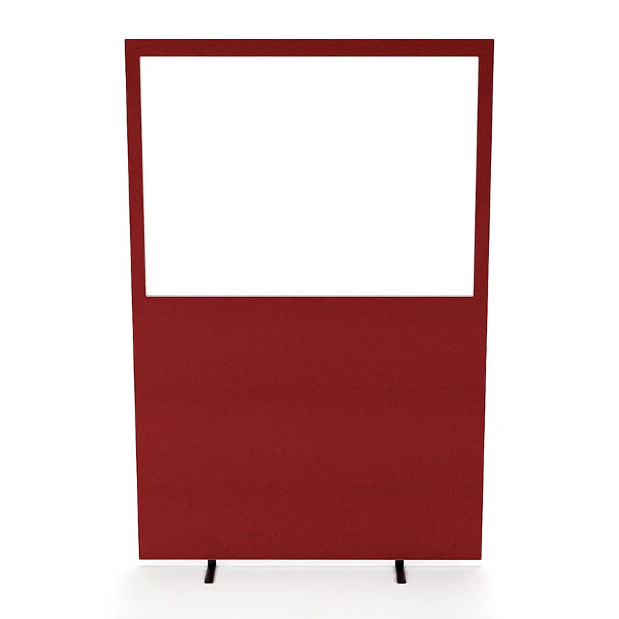 Impulse Plus Clear Half Vision Floor Free Standing Screen (H1200mm)