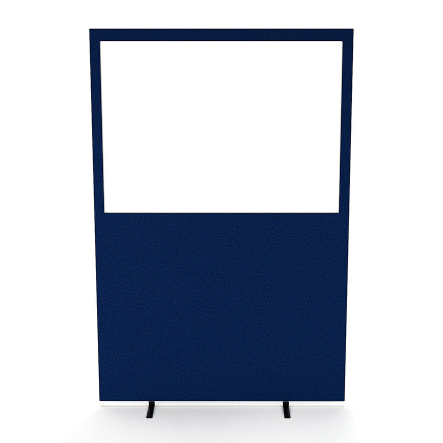 Impulse Plus Clear Half Vision Floor Free Standing Screen (H1500mm)