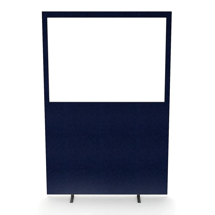 Impulse Plus Clear Half Vision Floor Free Standing Screen (H1800mm)