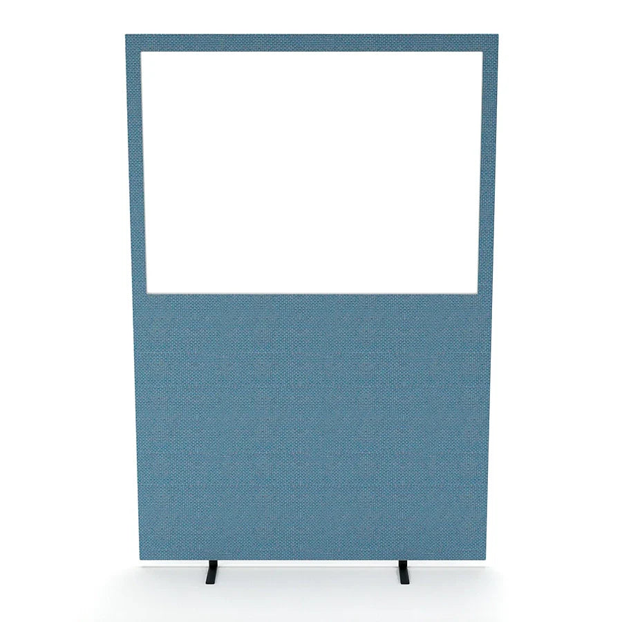 Impulse Plus Clear Half Vision Floor Free Standing Screen (H1500mm)
