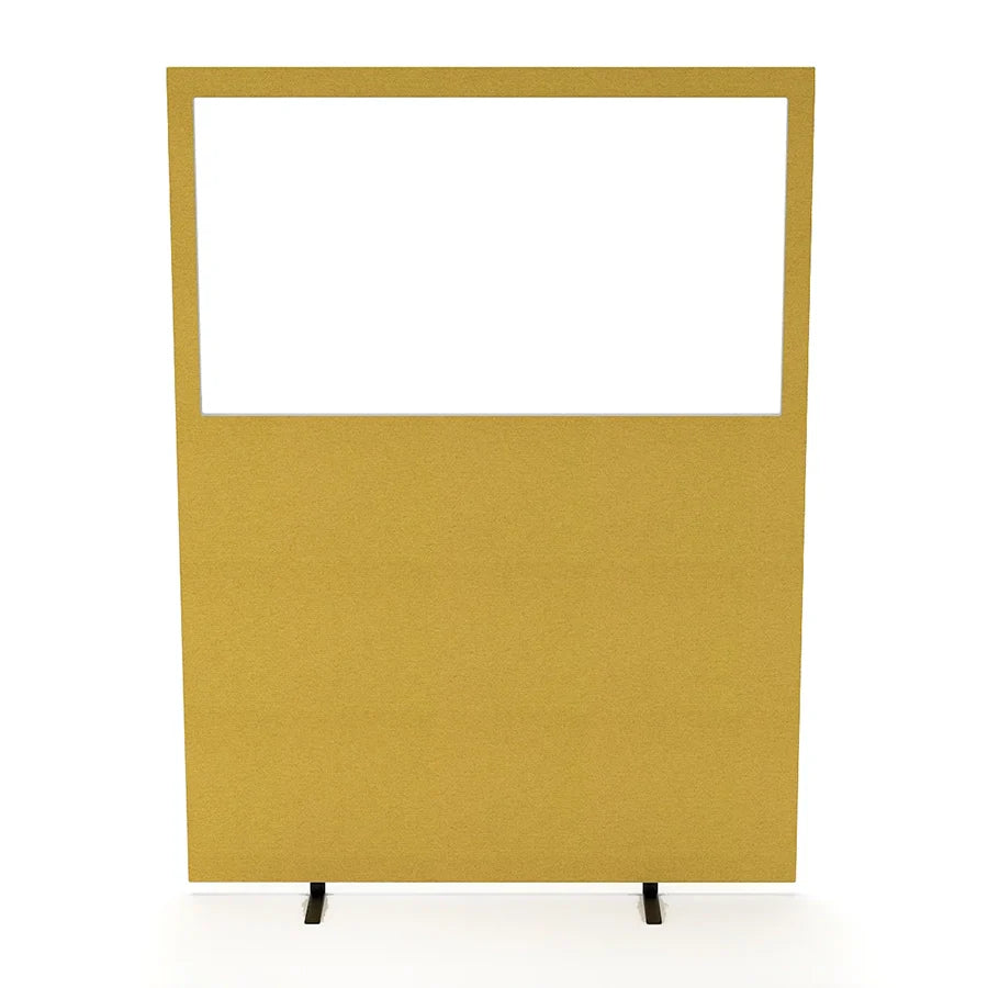 Impulse Plus Clear Half Vision Floor Free Standing Screen (H1500mm)