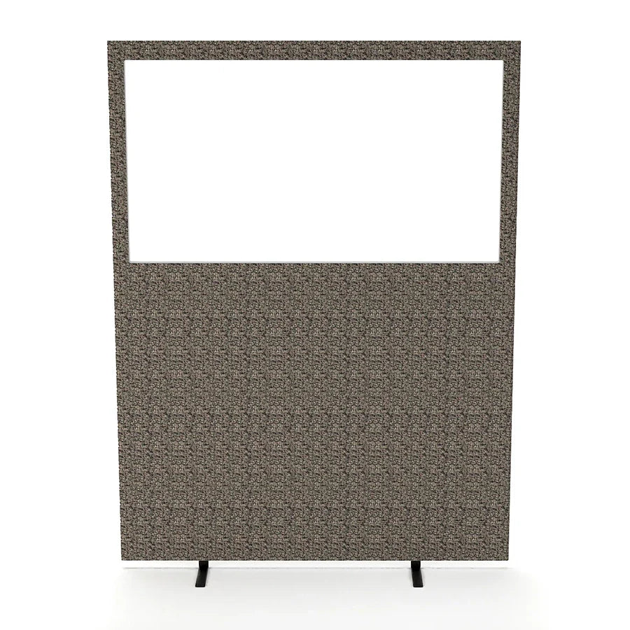 Impulse Plus Clear Half Vision Floor Free Standing Screen (H1800mm)