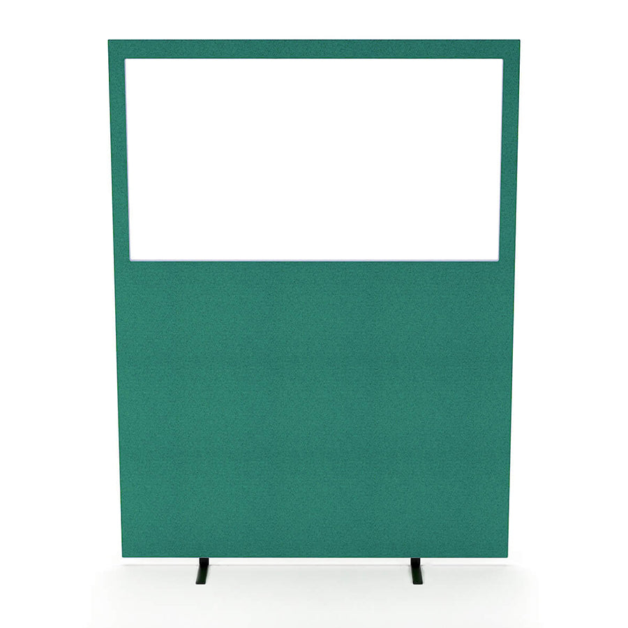 Impulse Plus Clear Half Vision Floor Free Standing Screen (H1800mm)