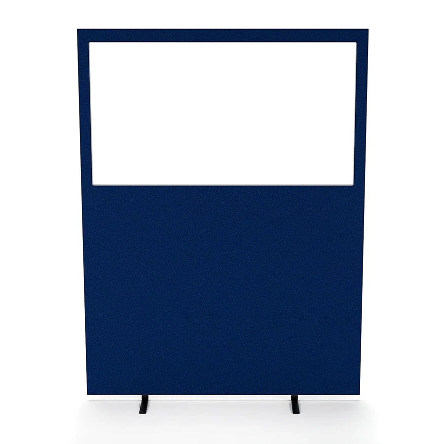 Impulse Plus Clear Half Vision Floor Free Standing Screen (H1800mm)