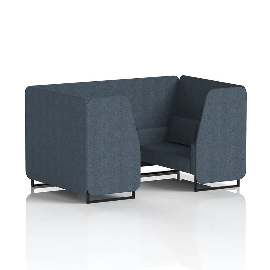 Brixworth Booth in Single Tone - 4 Seater