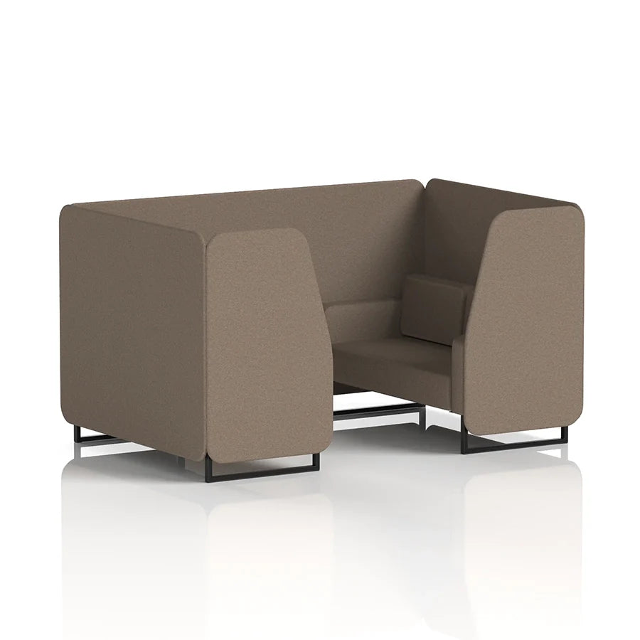 Brixworth Booth in Single Tone - 4 Seater