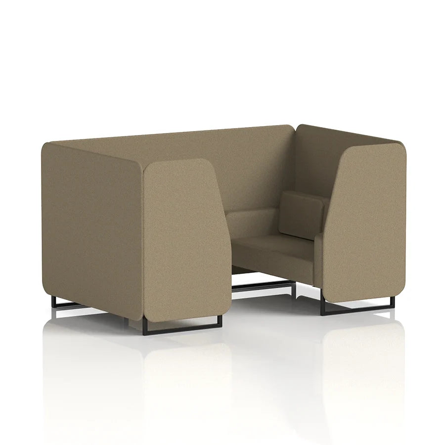 Brixworth Booth in Single Tone - 4 Seater