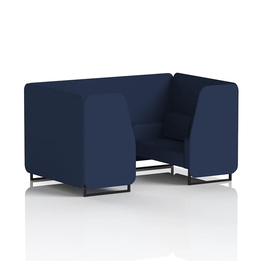 Brixworth Booth in Single Tone - 4 Seater