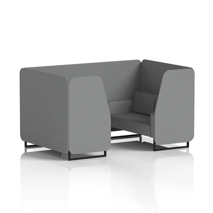 Brixworth Booth in Single Tone - 4 Seater