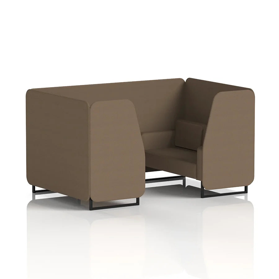 Brixworth Booth in Single Tone - 4 Seater