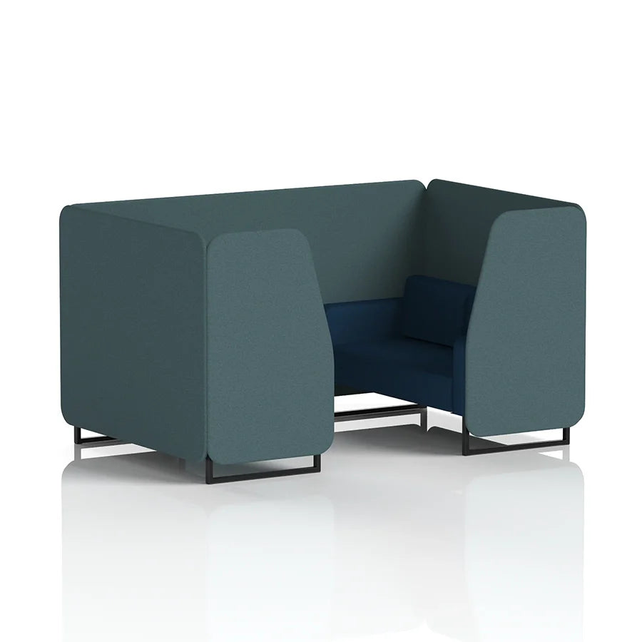 Brixworth Booth in Two Tone - 4 Seater