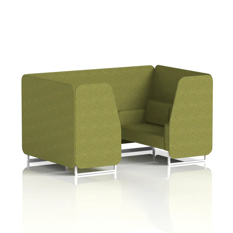 Brixworth Booth in Single Tone - 4 Seater