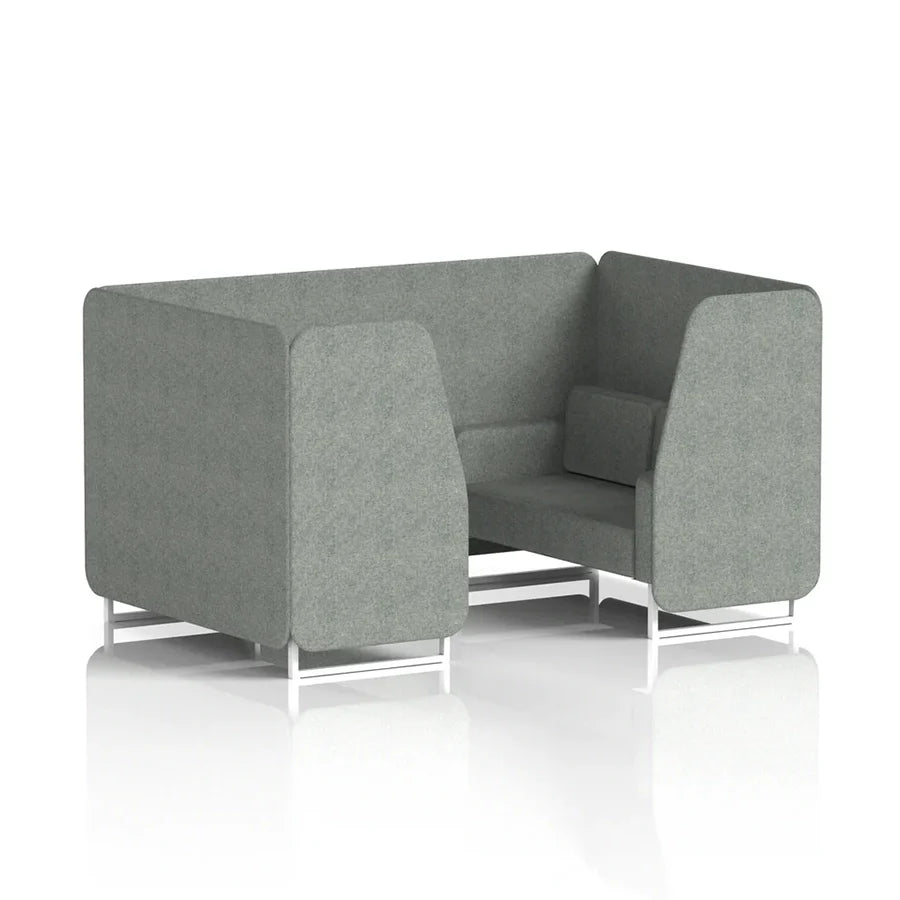 Brixworth Booth in Single Tone - 4 Seater