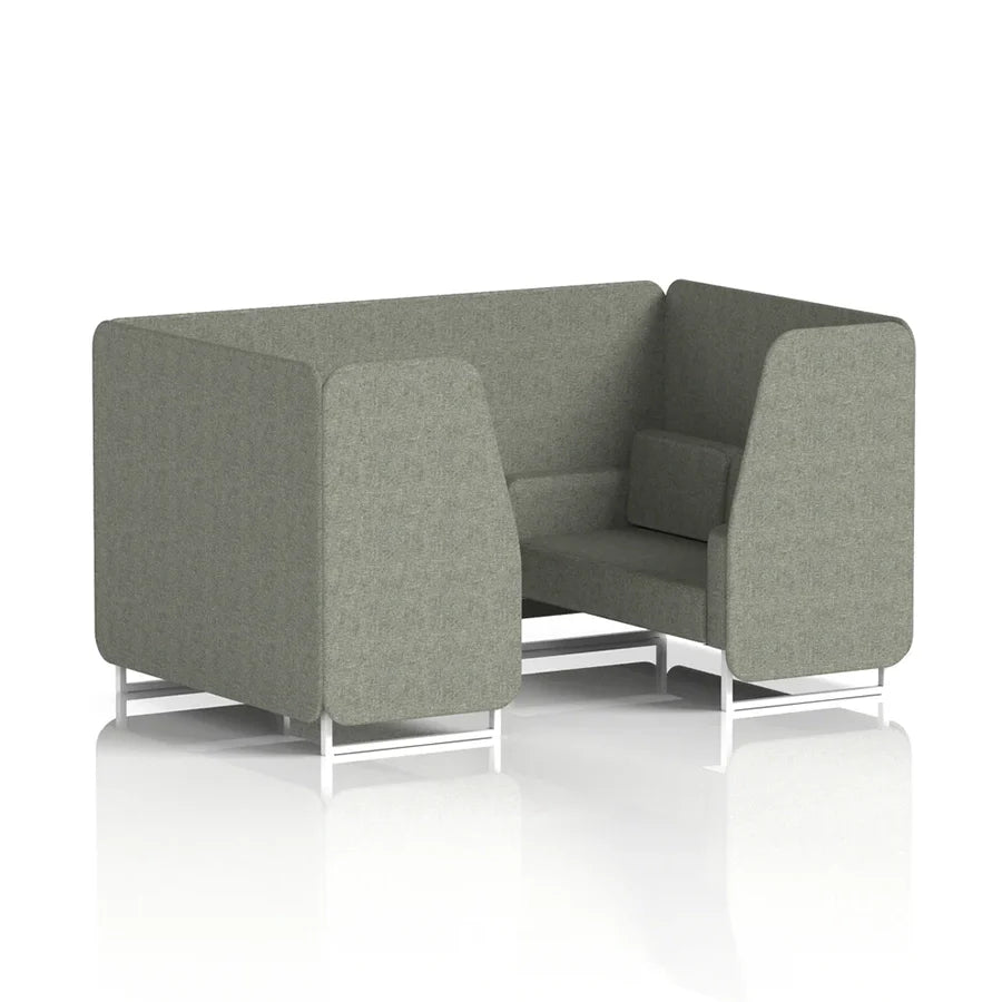 Brixworth Booth in Single Tone - 4 Seater