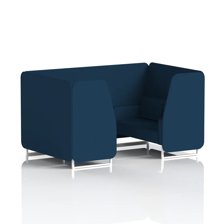 Brixworth Booth in Single Tone - 4 Seater