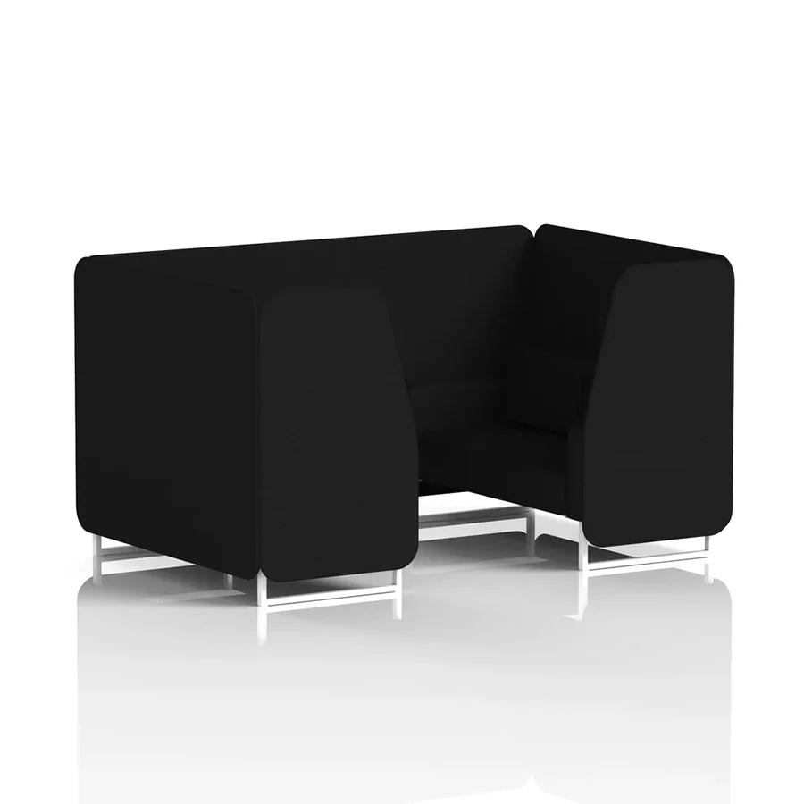 Brixworth Booth in Single Tone - 4 Seater