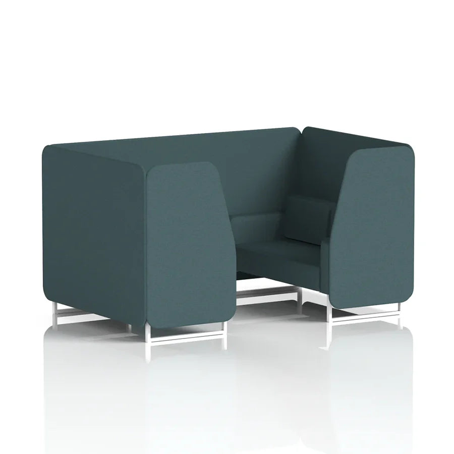 Brixworth Booth in Single Tone - 4 Seater