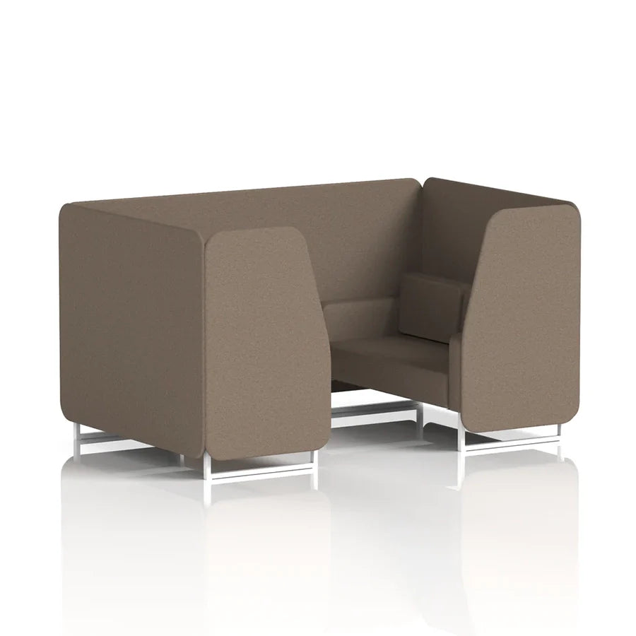Brixworth Booth in Single Tone - 4 Seater