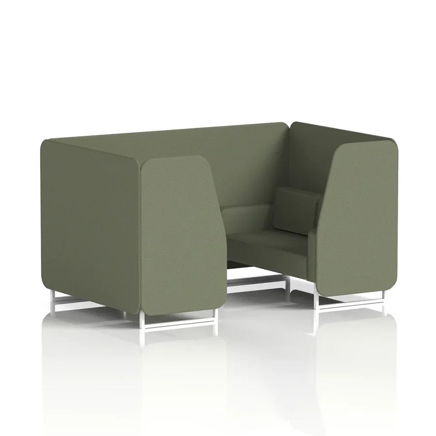 Brixworth Booth in Single Tone - 4 Seater