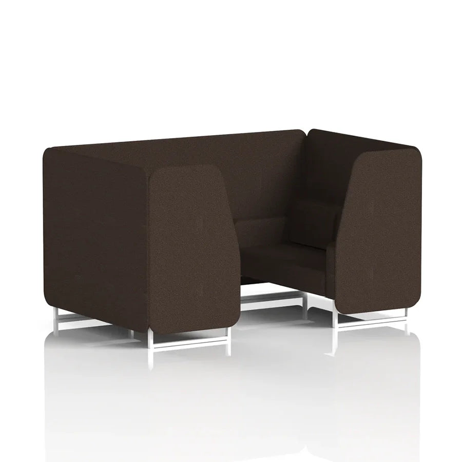 Brixworth Booth in Single Tone - 4 Seater