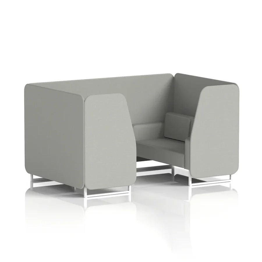 Brixworth Booth in Single Tone - 4 Seater
