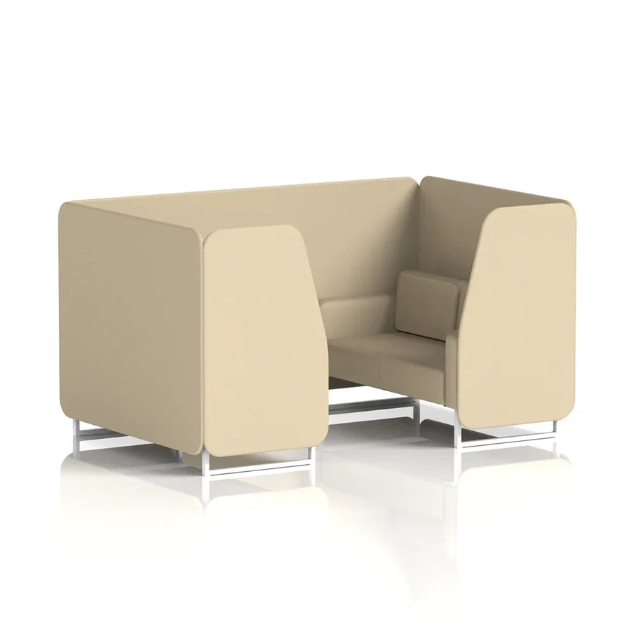Brixworth Booth in Single Tone - 4 Seater