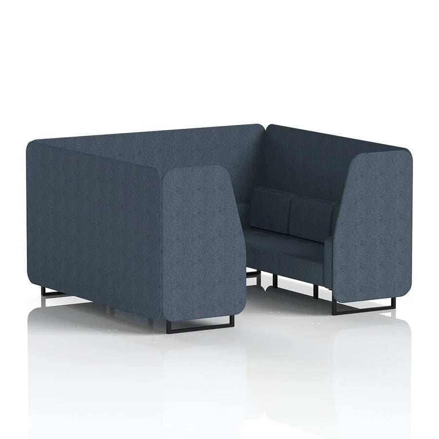 Brixworth Booth in Single Tone - 6 Seater