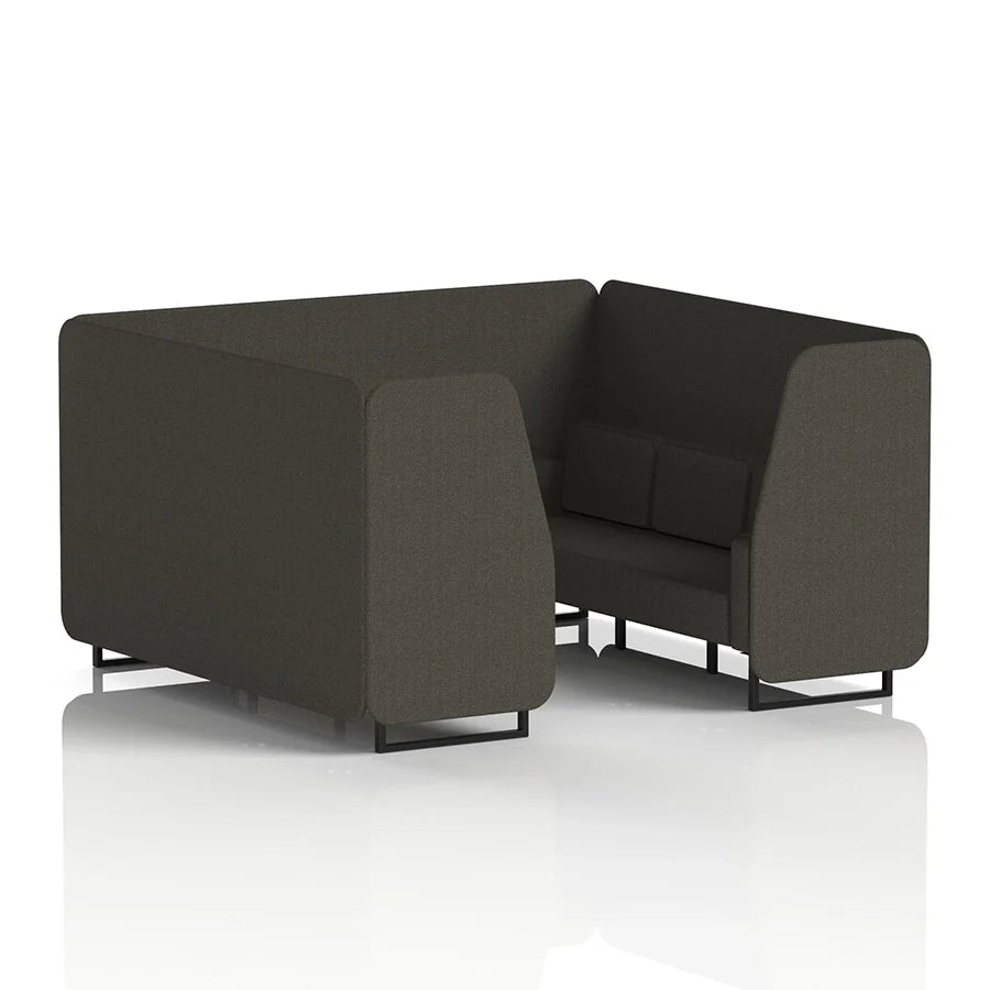 Brixworth Booth in Single Tone - 6 Seater