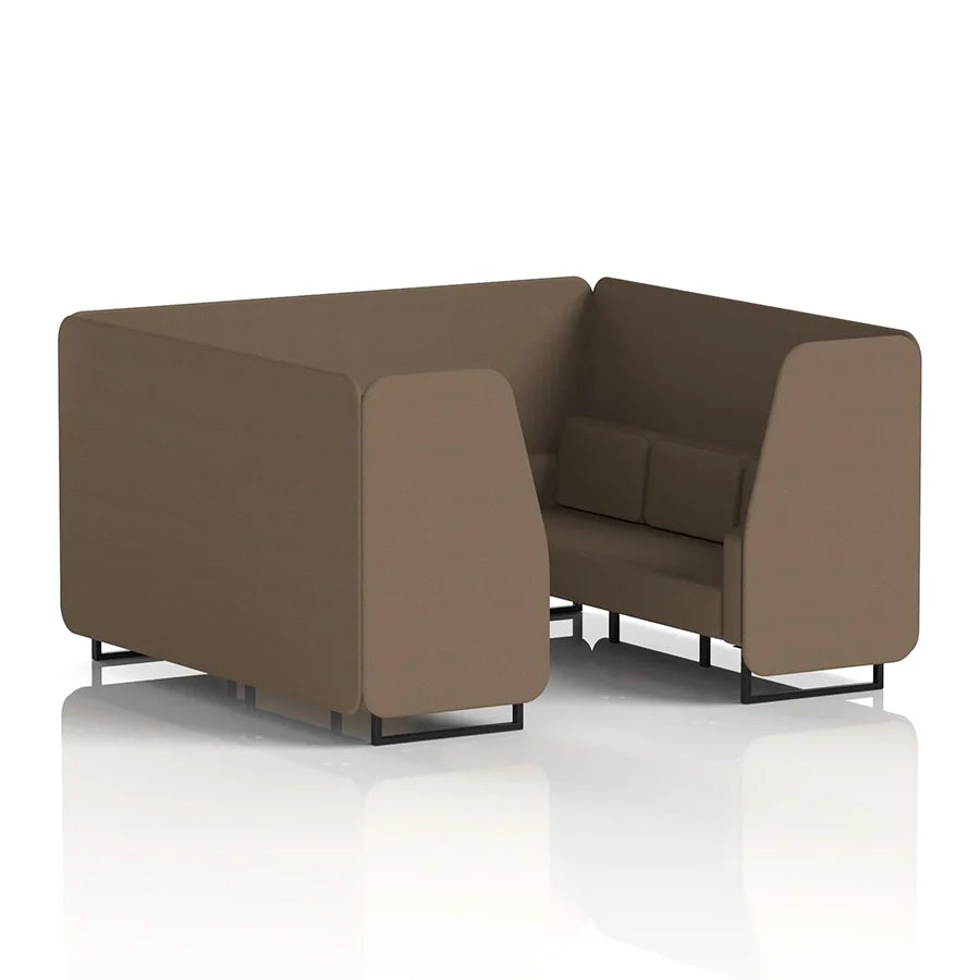 Brixworth Booth in Single Tone - 6 Seater