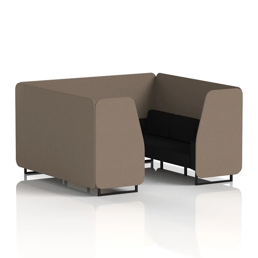 Brixworth Booth in Two Tone - 6 Seater
