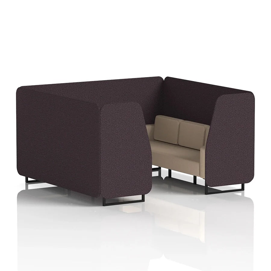 Brixworth Booth in Two Tone - 6 Seater