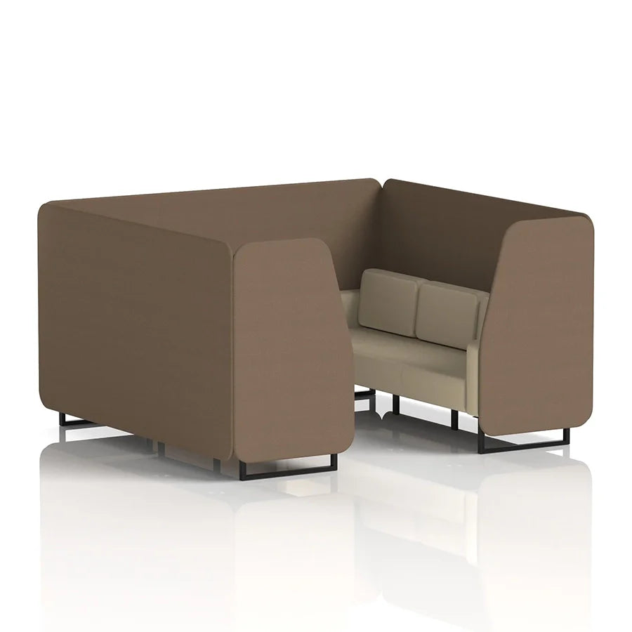 Brixworth Booth in Two Tone - 6 Seater