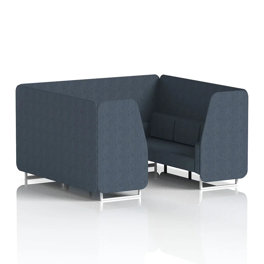 Brixworth Booth in Single Tone - 6 Seater