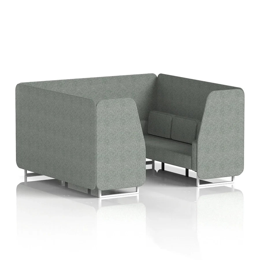 Brixworth Booth in Single Tone - 6 Seater