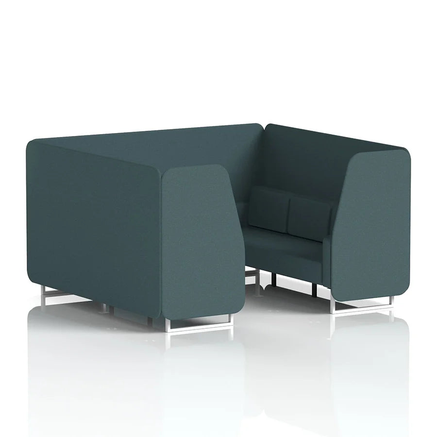 Brixworth Booth in Single Tone - 6 Seater