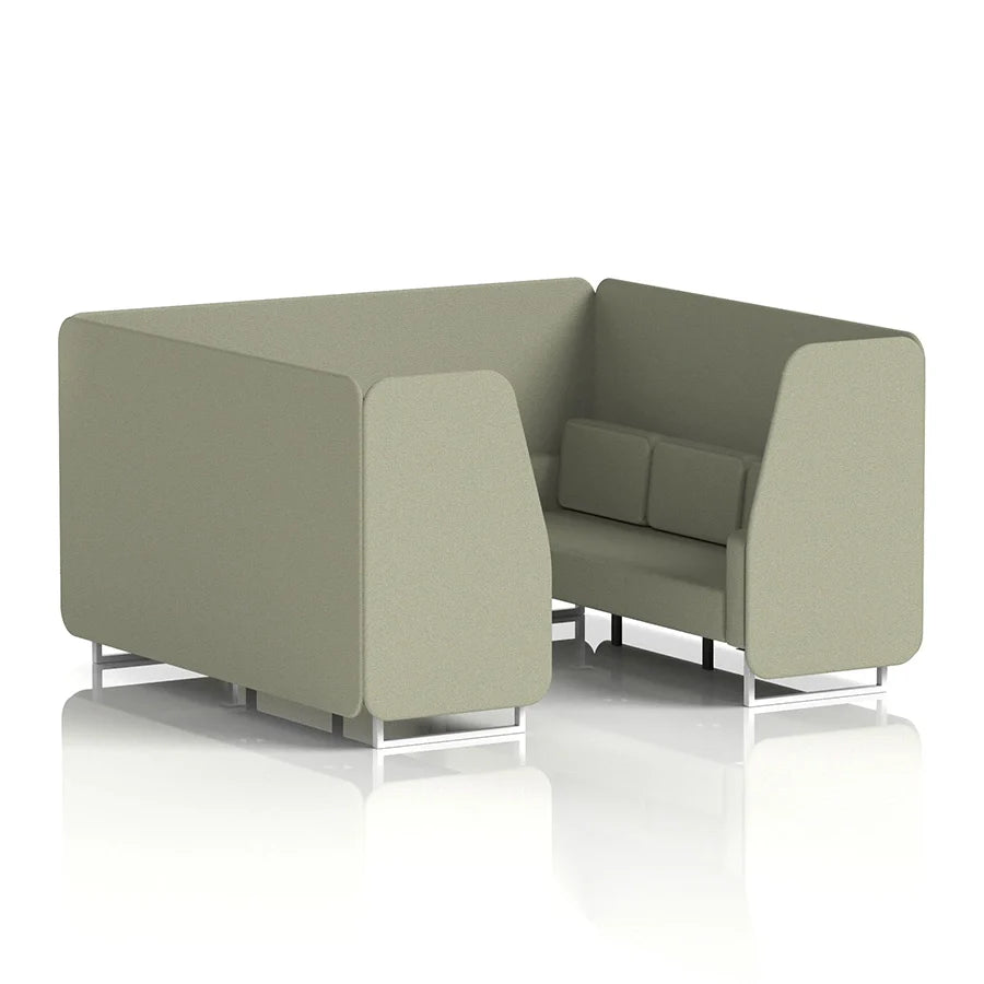 Brixworth Booth in Single Tone - 6 Seater