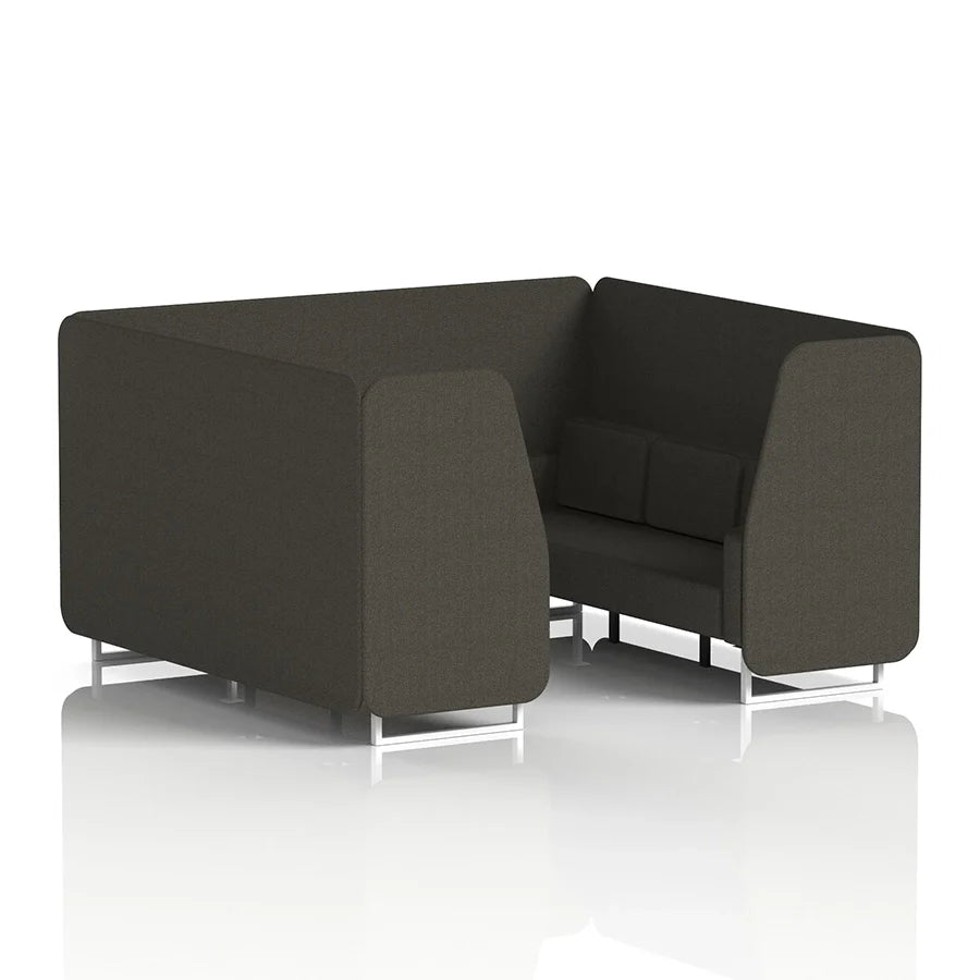 Brixworth Booth in Single Tone - 6 Seater