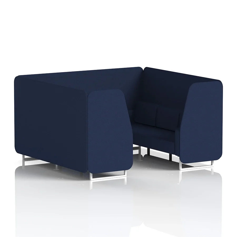 Brixworth Booth in Single Tone - 6 Seater