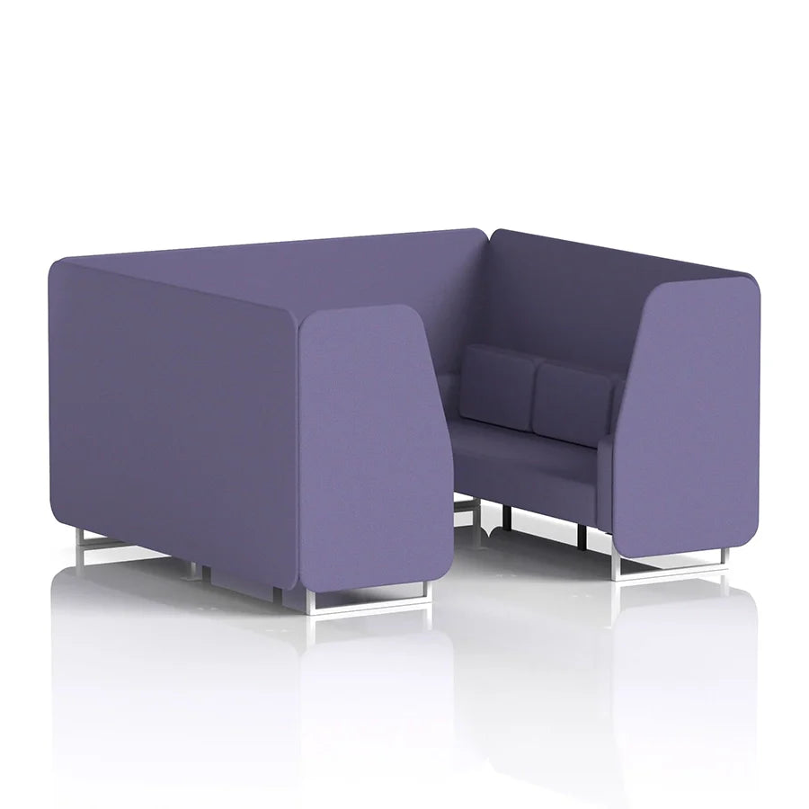 Brixworth Booth in Single Tone - 6 Seater