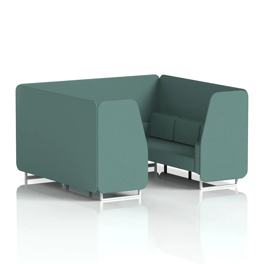 Brixworth Booth in Single Tone - 6 Seater