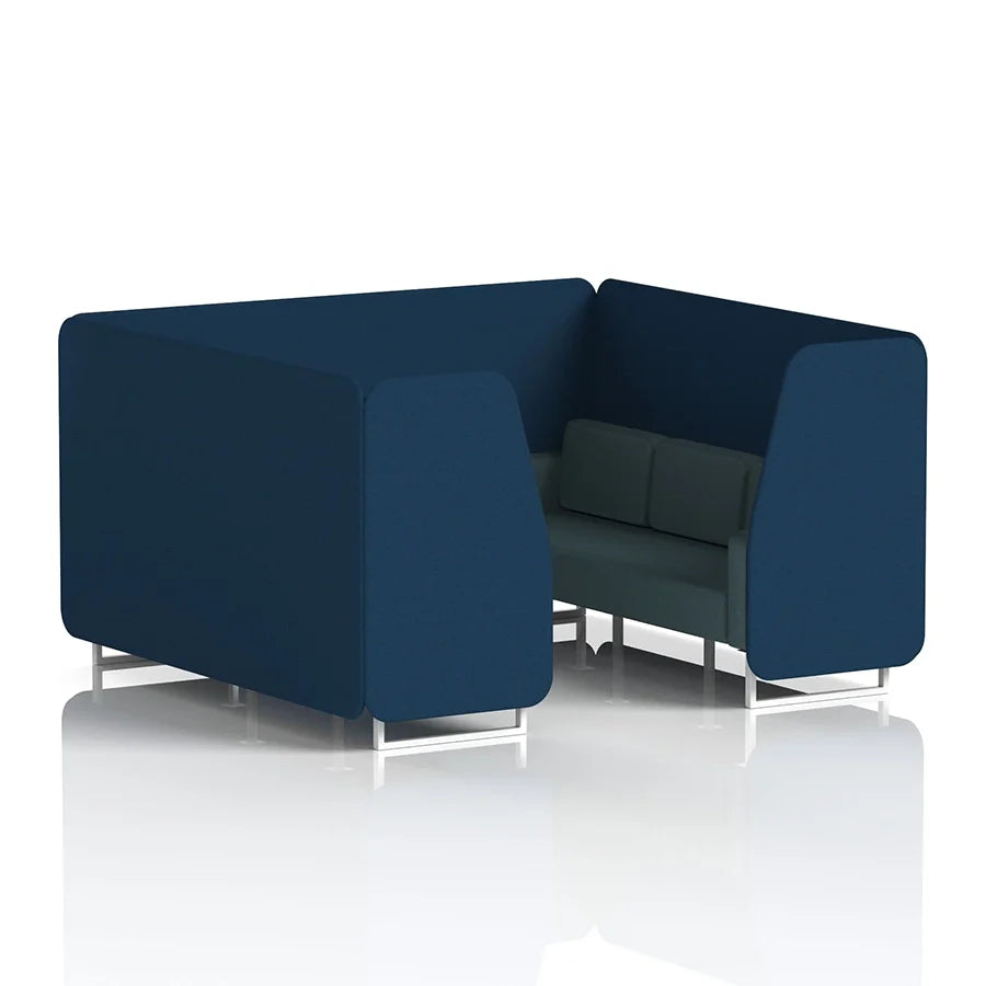 Brixworth Booth in Two Tone - 6 Seater