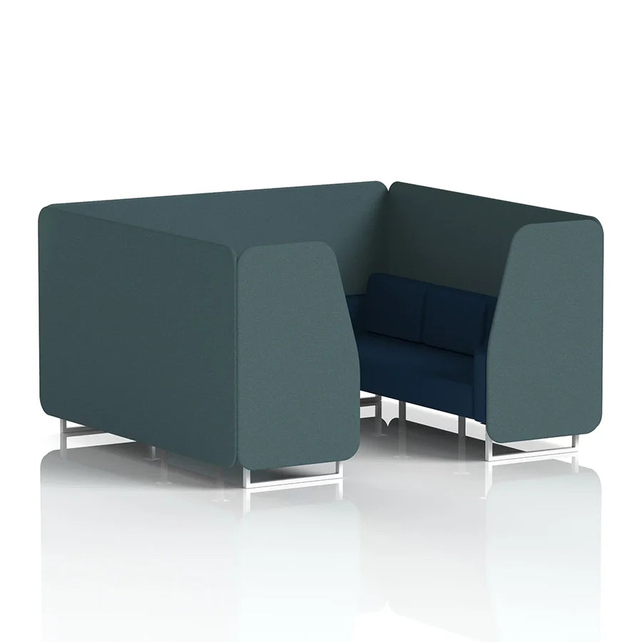 Brixworth Booth in Two Tone - 6 Seater
